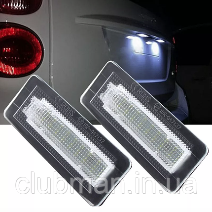 LED підсвітка номера для SMART (Смарт) Coupe/Convertible/Cabriolet W450, W451, W453 (2004-...), фото 1