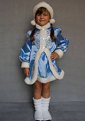 Карнавальний костюм Снігурочка No3 (блакитний)
