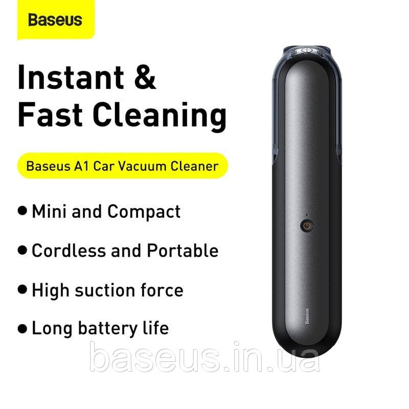 Портативний Пилосос Baseus A1 Car Vacuum Cleaner Dark Space