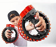 Іграшкова зброя Growler H01 28 зарядів, Бластер кулемет іграшковий автоматичний на акумуляторі