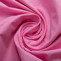 Тканина бязь бавовна однотонна V-12 рожевий