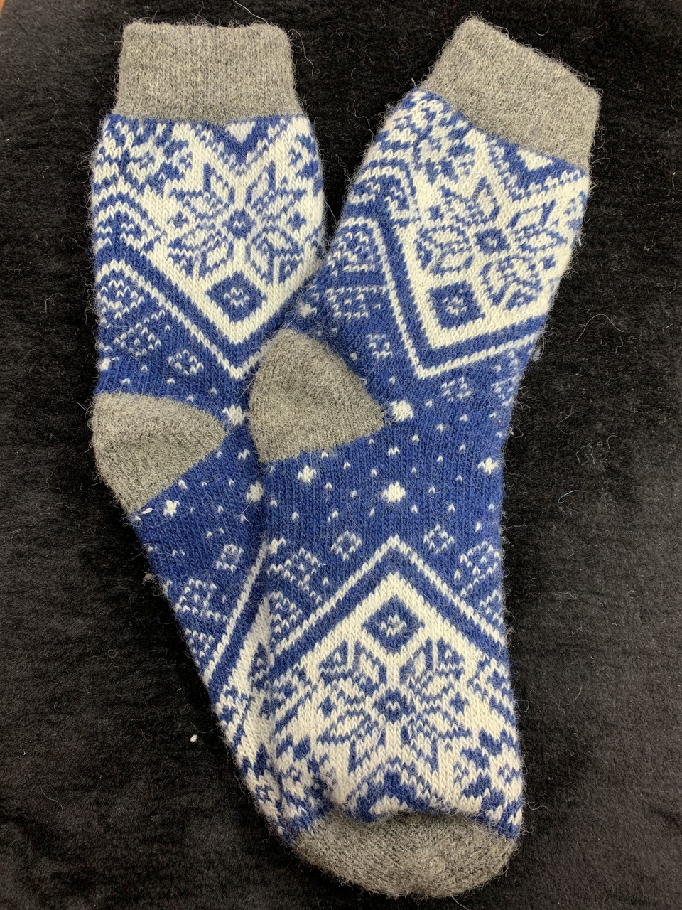Чоловічі шерстяні шкарпетки, теплі зимові чоловічі носки - фото 3 - id-p1714398664