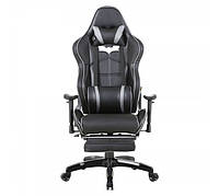Ігрове крісло з підставкою для ніг Barsky Batman black SD-27 чорний новий