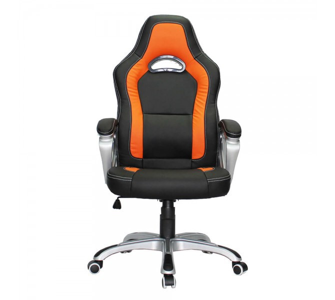 Ігрове крісло Barsky Sportdrive Game orange SD-14 чорний + оранжевий новий