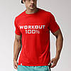 Футболка Workout 100% (чорна s-xL), фото 4