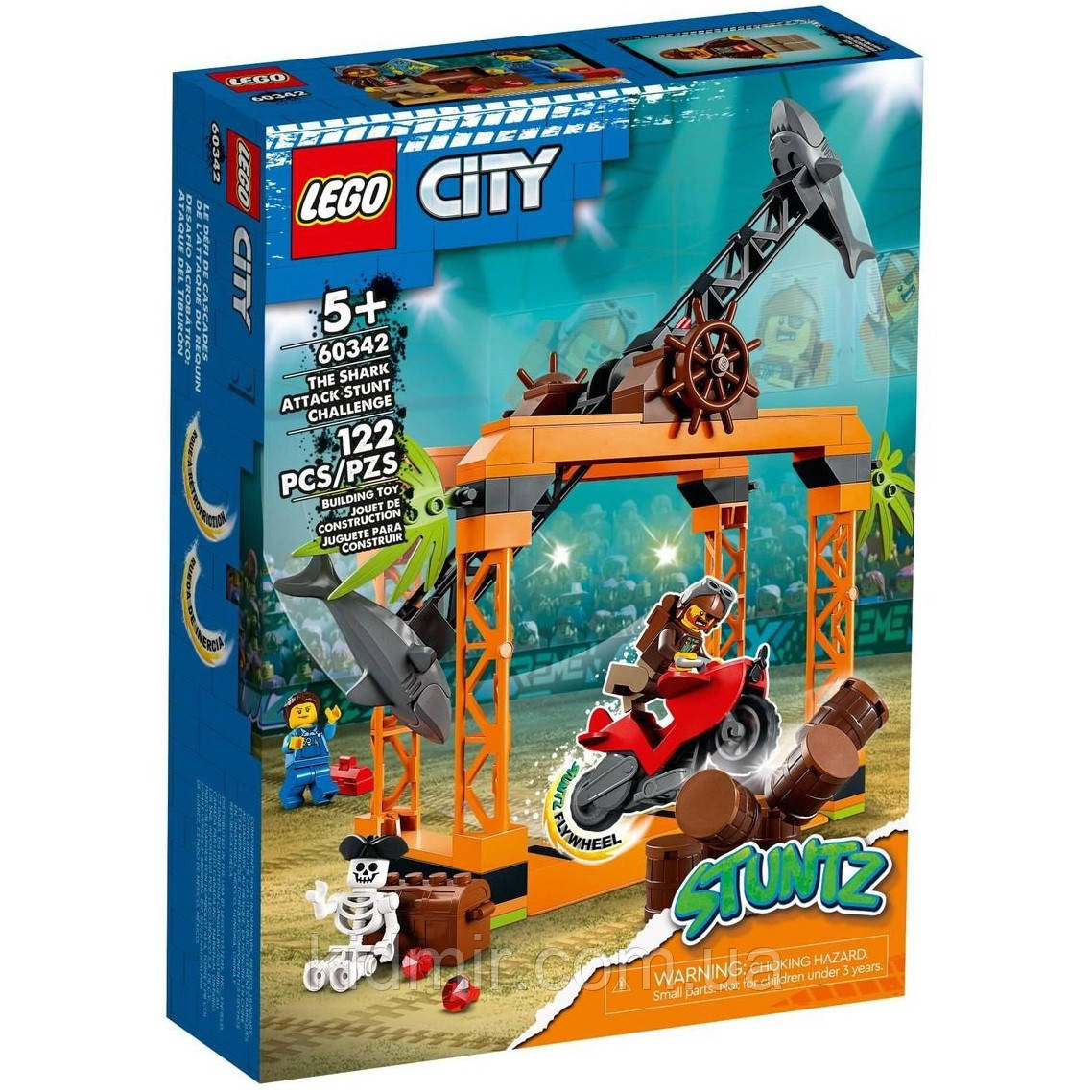 Конструктор LEGO City 60342 Нападання акул, фото 1