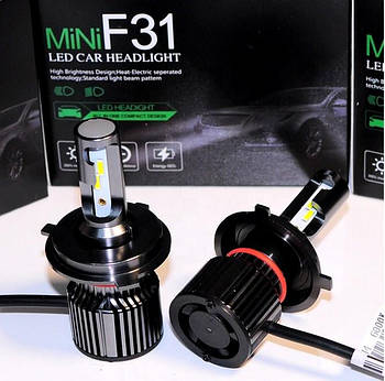 Автомобільні LED лампи FORS.auto H4 F31B mini 36Вт CSP 6000К
