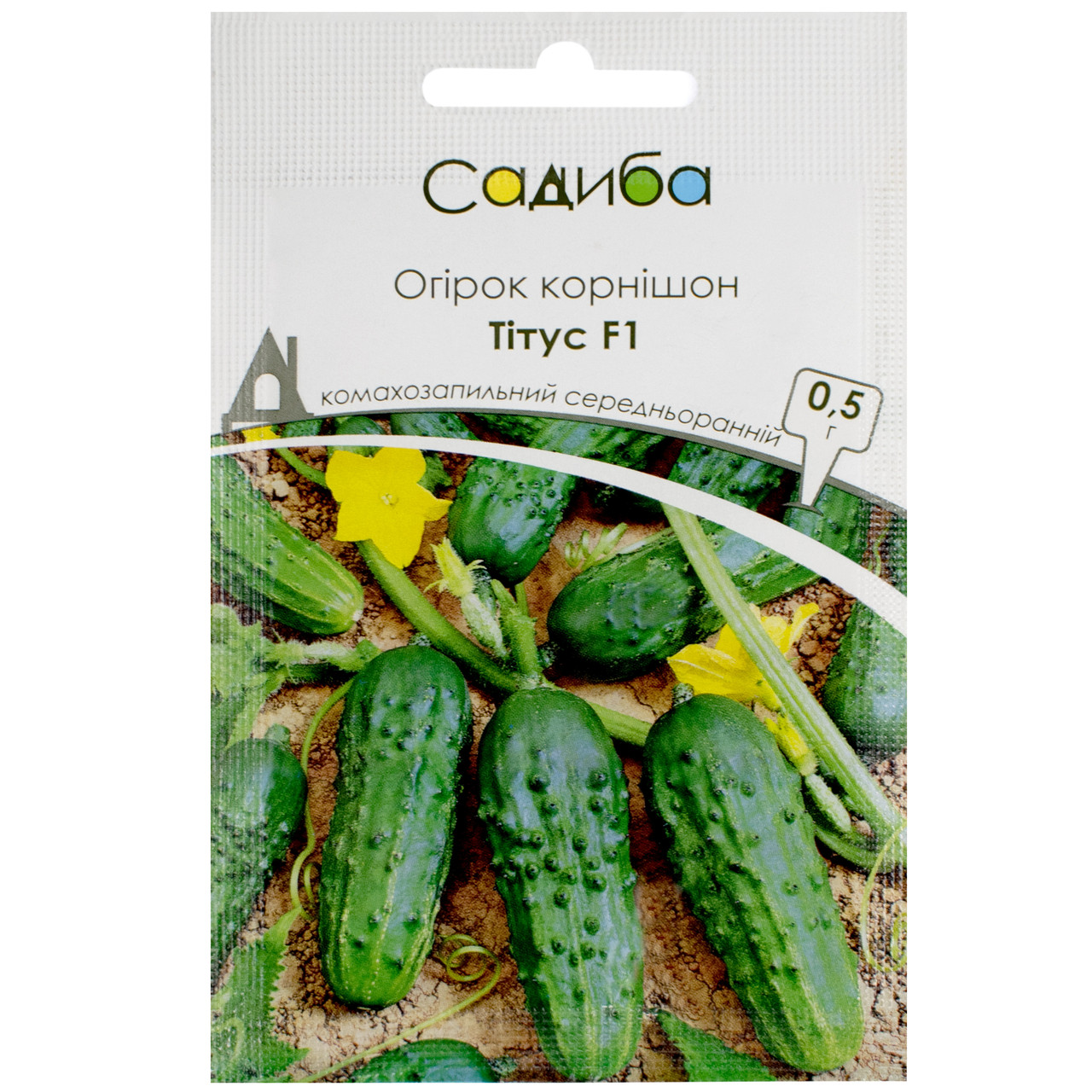Огірок Титус F1 0.5 г Legutko, фото 1
