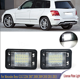 LED підсвітка номера для Mercedes-Benz (Мерседес) GLK X204 (2008-2015)