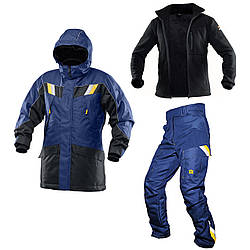 Костюм робочий зимовий утеплений захисний AURUM EVEREST 4 в 1, спецодяг зріст 188