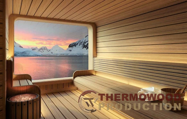 Строительство деревянных саун и бань под ключ в Украине и Европе фото