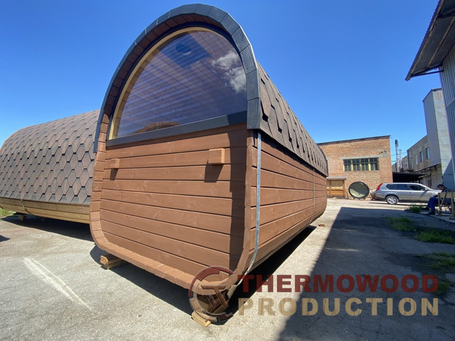 Строительство деревянных саун и бань под ключ в Украине и Европе фото