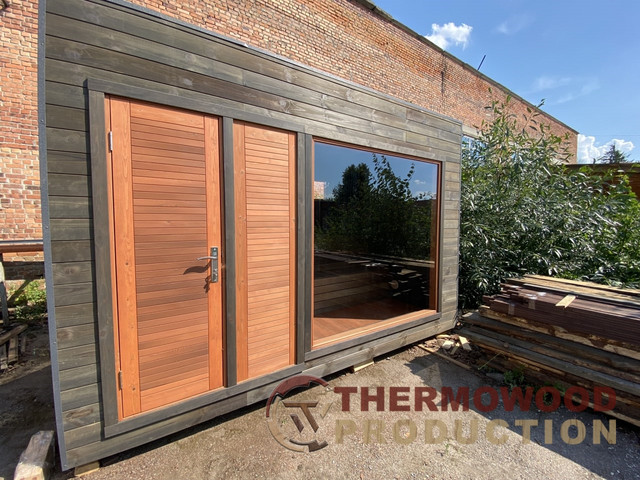 Строительство деревянных саун и бань под ключ в Украине и Европе фото