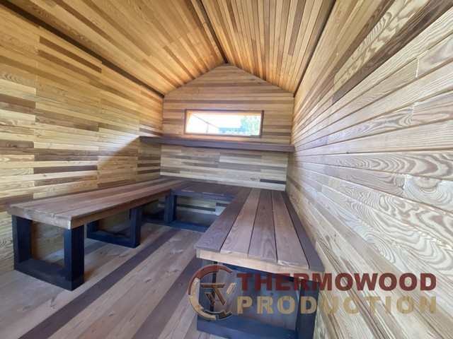 Строительство деревянных саун и бань под ключ в Украине и Европе фото