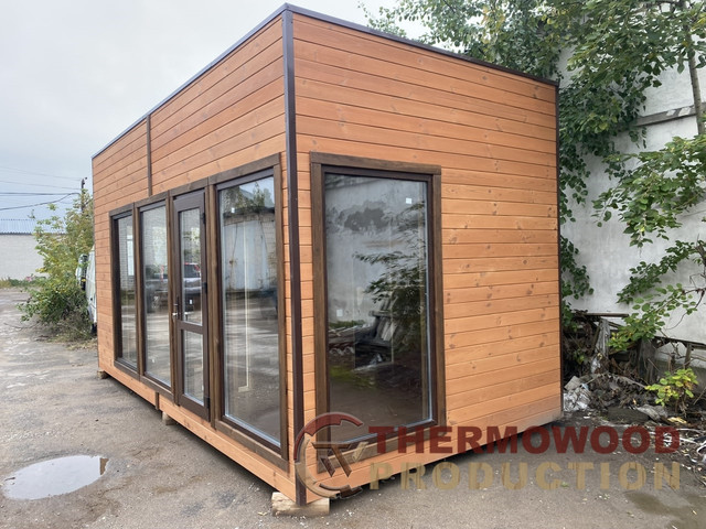 Строительство деревянных саун и бань под ключ в Украине и Европе фото