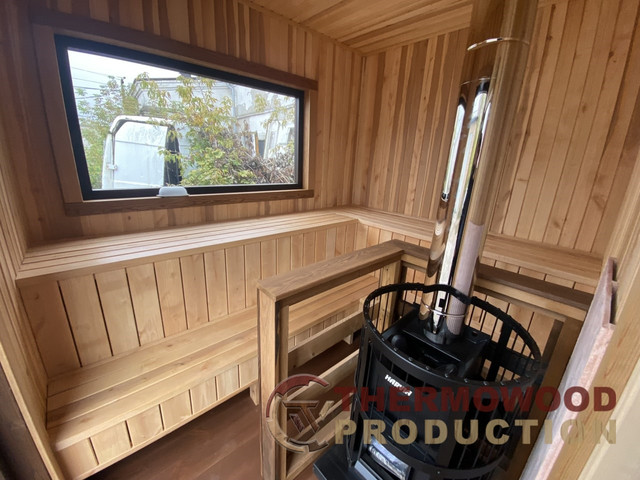 Строительство деревянных саун и бань под ключ в Украине и Европе фото