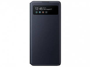 Оригінальний чохол Samsung S View Wallet Cover Black для Galaxy S10 Lite SM-G770