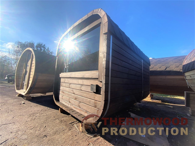 Строительство деревянных саун и бань под ключ в Украине и Европе фото