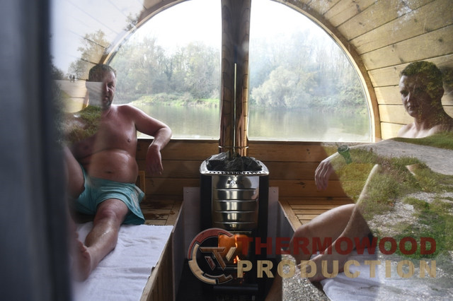 Строительство деревянных саун и бань под ключ в Украине и Европе фото