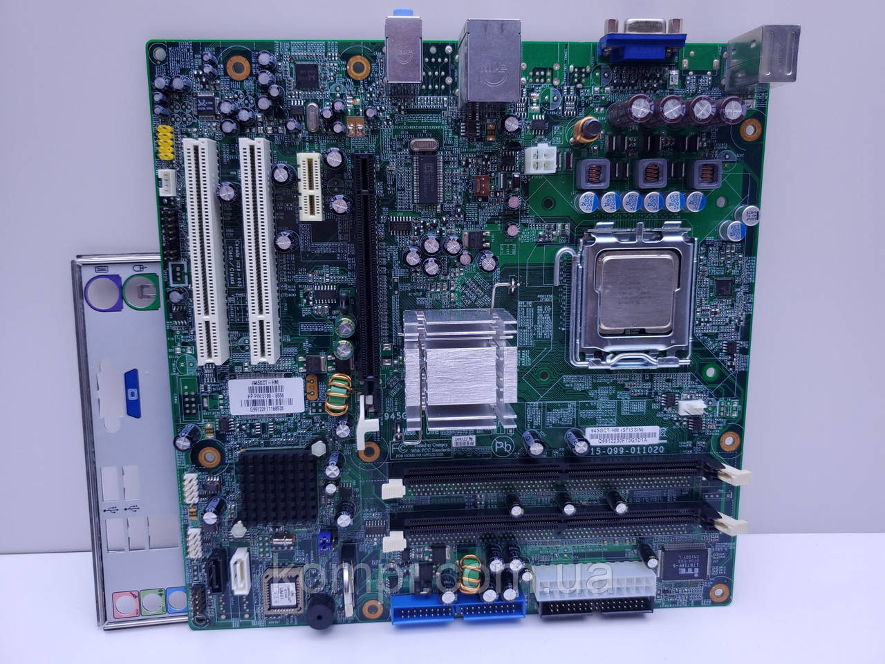 Материнська плата s775 Hewlett-Packard 945GCT (Socket 775,DDR2,+E4300,б/у)
