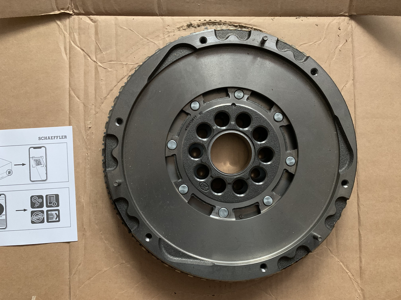 Двомасовий маховик, демпфер LUK 415013411 VOLVO S40/V40, S60, S80, V70 1,9-2,4 Бензин, фото 1