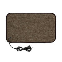 Електричний килимок із підігрівом 50×30 см, до 40*, 30 Вт/год Без вимикача, Комфорт, З термоізоляцією