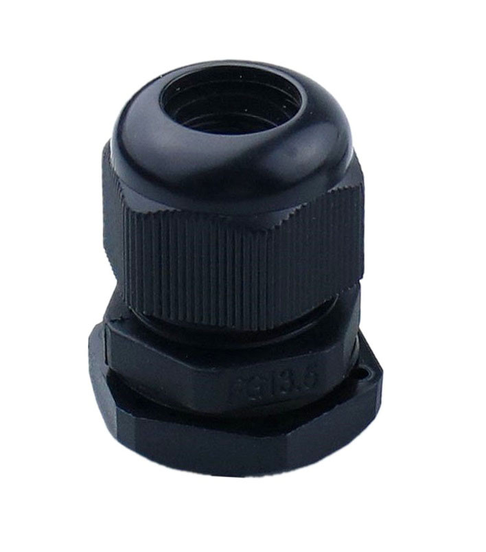 Сальник PG 13.5 d6-12 мм IP68 чорний TNSy, фото 1