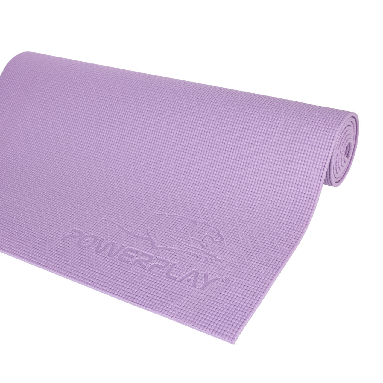 Килимок для йоги та фітнесу PowerPlay 4010 PVC Yoga Mat Лавандовий (173*61*0.6)