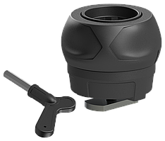 Компактний замок для аксесуарів BORIKA FASTen Fs227 із нижнім Т-болтом для кріплення на профілі з Т-пазом (01.01.027.01.01)