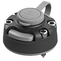 Монтажна система BORIKA FASTen FMb чорно-сіра для кріплення аксесуарів на твердих поверхнях (01.01.002.02.01)