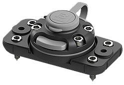 Підсилена монтажна система BORIKA FASTen FFr444 чорно-сіра для кріплення аксесуарів на твердих поверхнях (01.01.003.03.01)