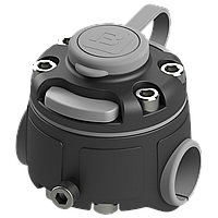 Монтажна система BORIKA FASTen FMr125 чорно-сіра d 22/25 мм для кріплення аксесуарів на трубах та поручнях (01.01.008.02.01)