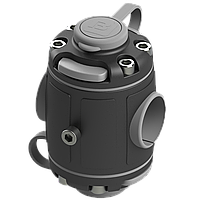 Монтажна система BORIKA FASTen FMr232 чорно-сіра d 30/32 мм для кріплення аксесуарів на трубах та поручнях (01.01.011.02.01)