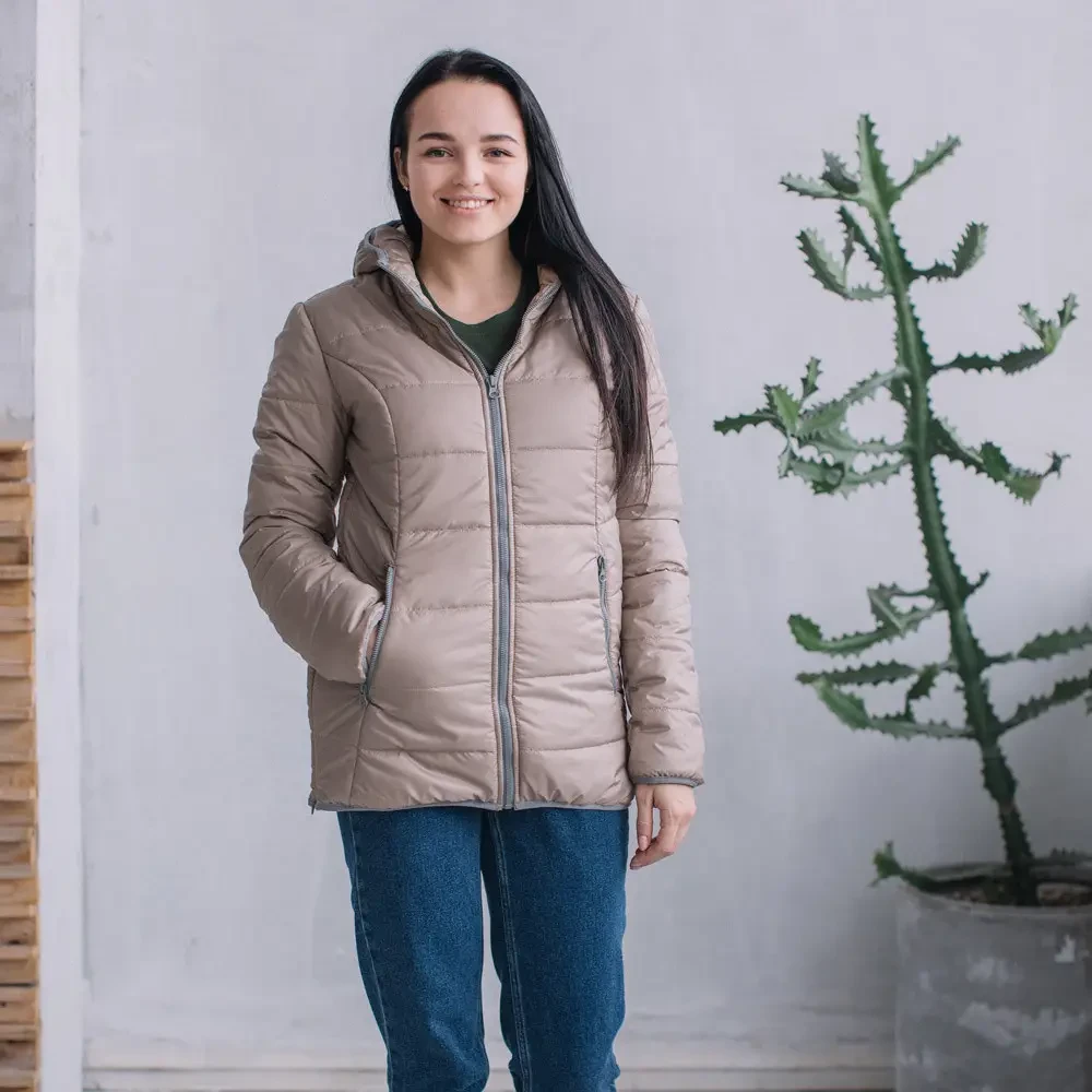 Слінгокуртка Love&Carry Демісезонна 3 в 1 XS Бежева