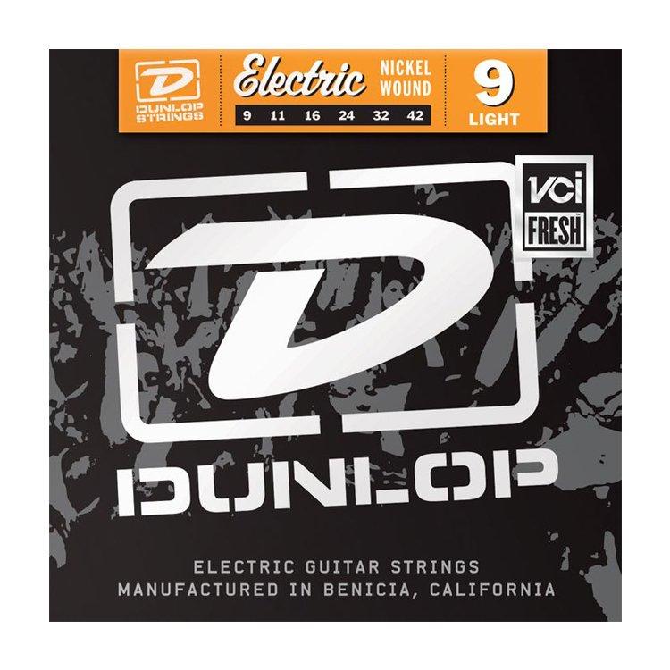 Cтруни для електрогітари Dunlop DEN0942 Nickel Plated Steel Light