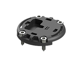 Монтажна площадка BORIKA FASTen Mb218 чорна d 66 мм для монтажу замка Fs218 на твердих поверхнях (01.16.018.01.01)