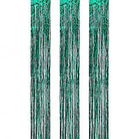 Від 20 шт. Дождик "Макси" зеленый, 2*8*150 см  купити дешево оптом в інтернет-магазині