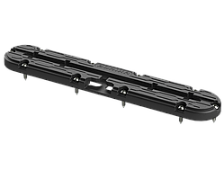 Монтажна площадка BORIKA FASTen TRk255 чорна L-255 мм з Т-пазом для монтажу замків Fs218 на твердих поверхнях (01.16.024.01.01)