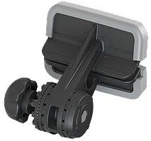 Монтажна площадка BORIKA FASTen Mx чорна з бічними шліцами 27.7° для монтажу на ліктросі човна ПВХ (01.16.016.01.01)