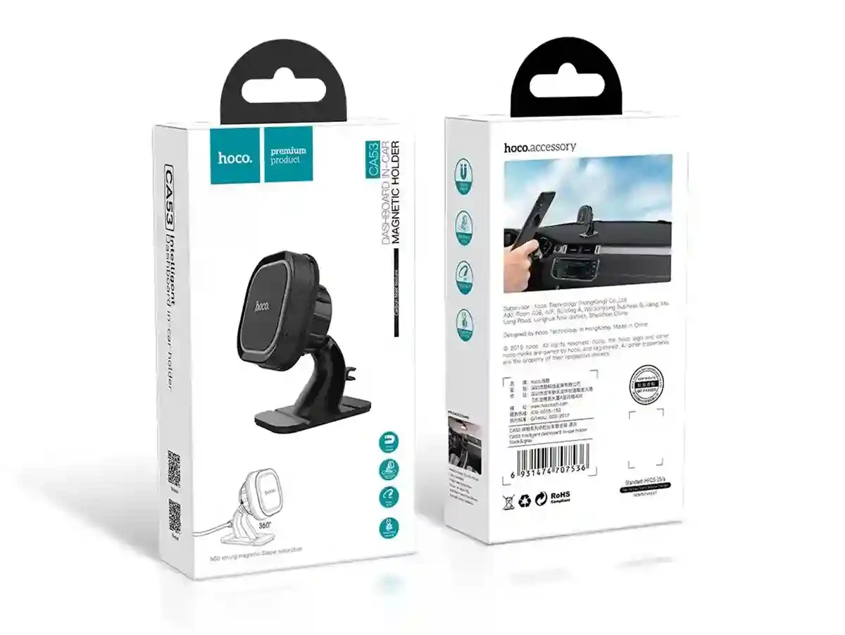 Кріплення для телефону mobile holder магніт Hoco CA53 (уп. 40шт) 180шт 7379, фото 1