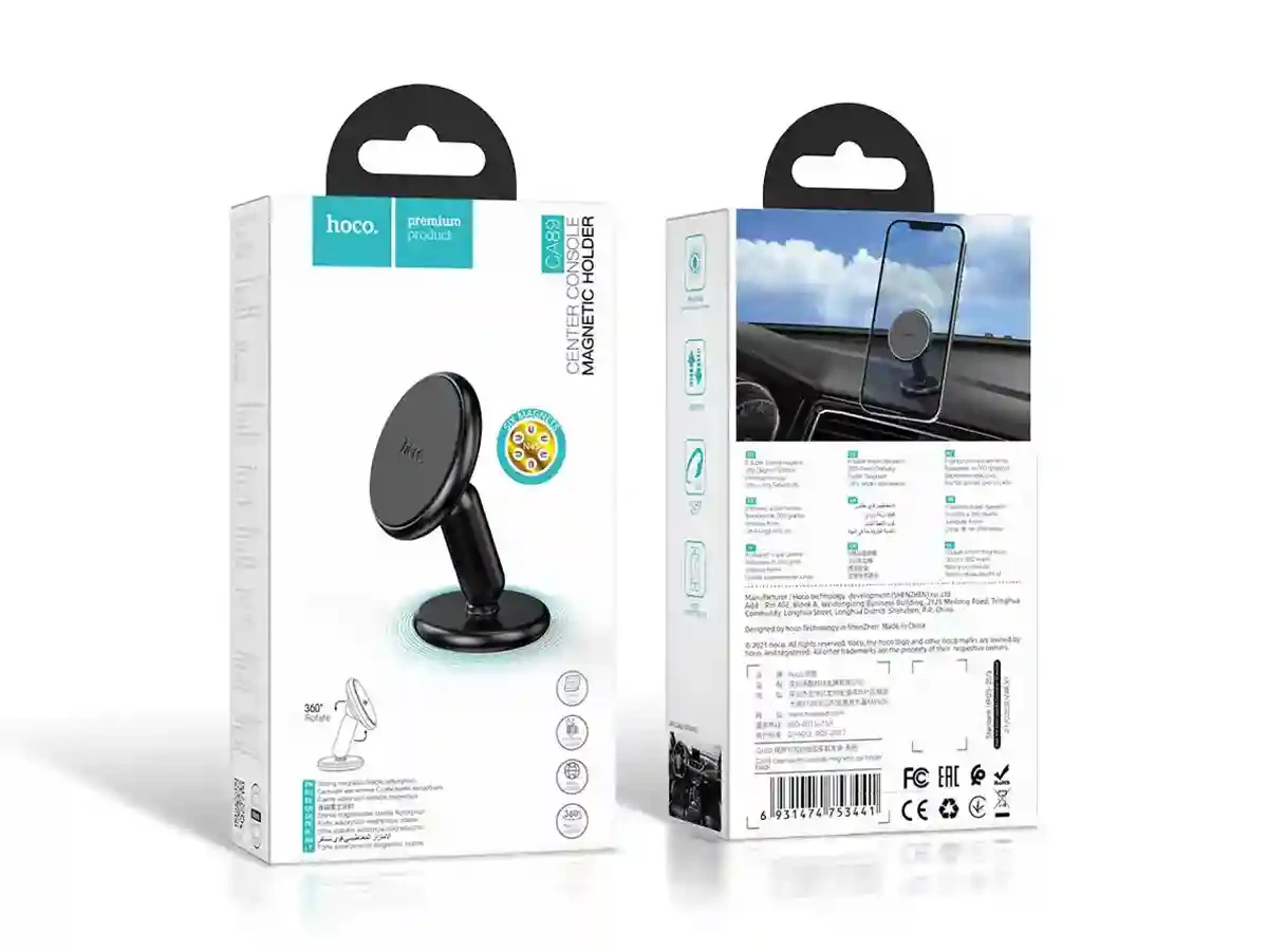 Кріплення для телефону mobile holder магніт Hoco CA89 Ideal 108шт 7946