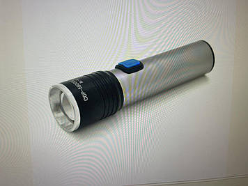 Ліхтар BL-К31-Т6 3 різ, Zoom. корпус-алюміній, водостійк., ударост., ст. акумул.