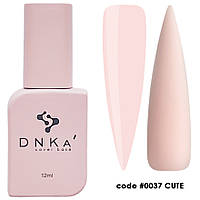 DNKa Cover Base №0037 Cute - камуфлююча база (світлий бежево-рожевий), 12 мл