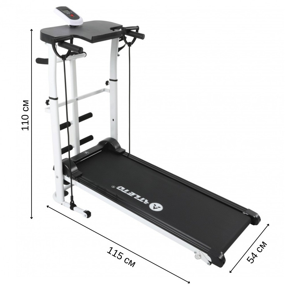 Механическая беговая дорожка Atleto QN-213C-3 для дома домашняя А7107-2 - фото 10 - id-p1461678558