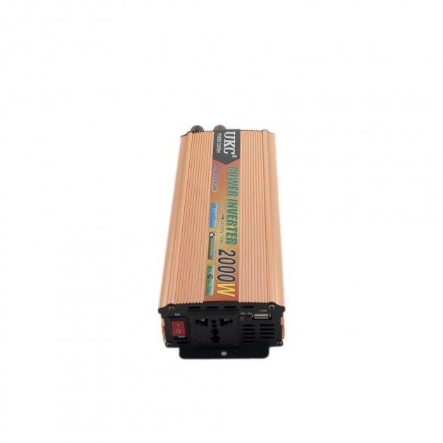 Автомобільний інвертор UKC SSK-2000W 12V/220V 2000W