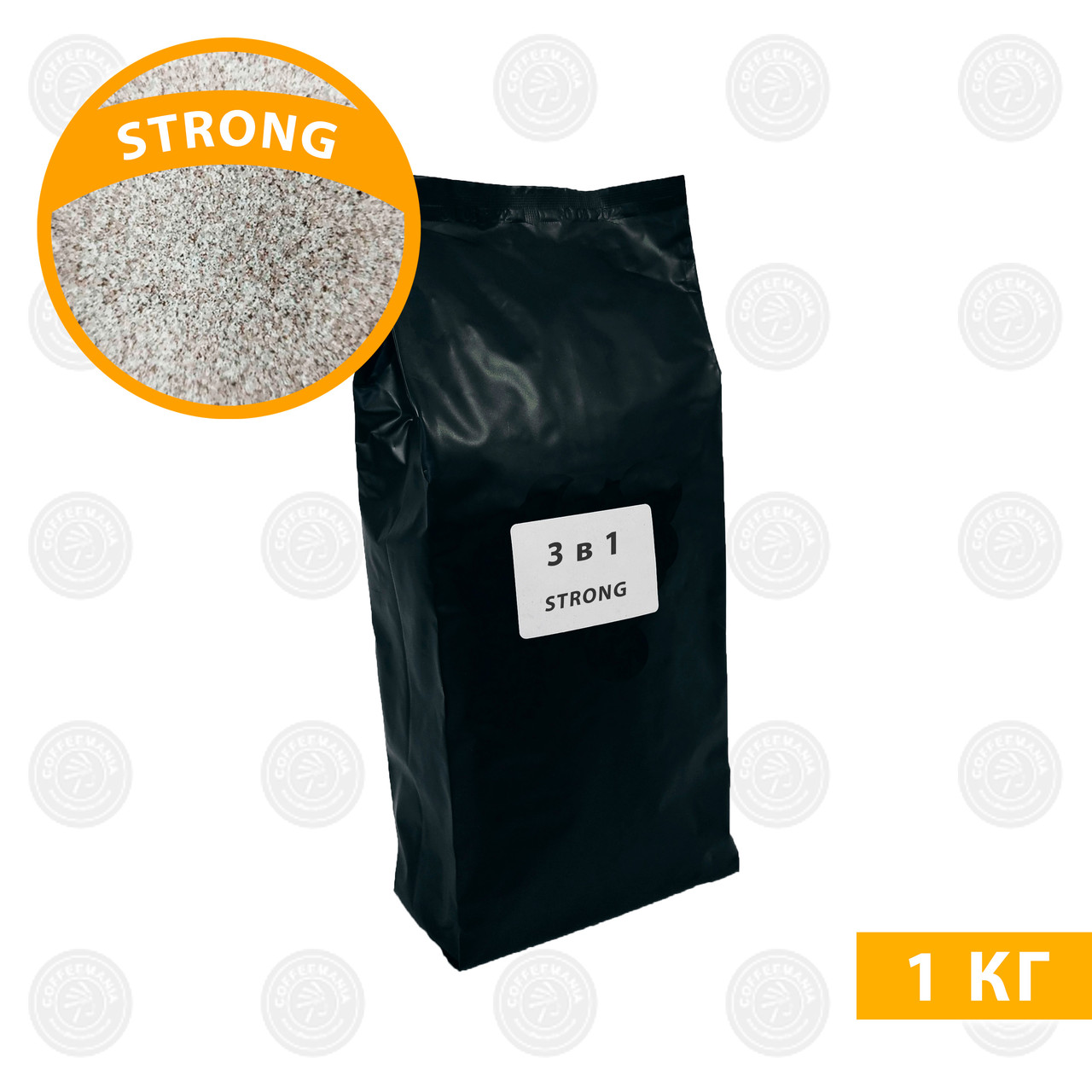 Кавовий напій 3в1 «STRONG», 1 кг