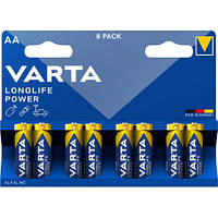 Батарейка VARTA 4906 LR06 LONGLIFE Power 8 BL