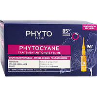 Ампулы против выпадения волос Phyto Phytocyane Anti-Hair