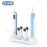 Подставка для электрических зубных щеток Oral-B Braun и 4-х сменных насадок держатель для щетки орал би браун