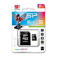 Карта пам'яті SILICON POWER micro SDHC 32 ГБ Class 10 adapter